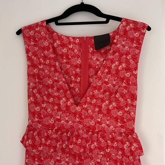 Nightwalker Mini Elsa Dress in Scarlet floral print size S - Picture 5 of 12